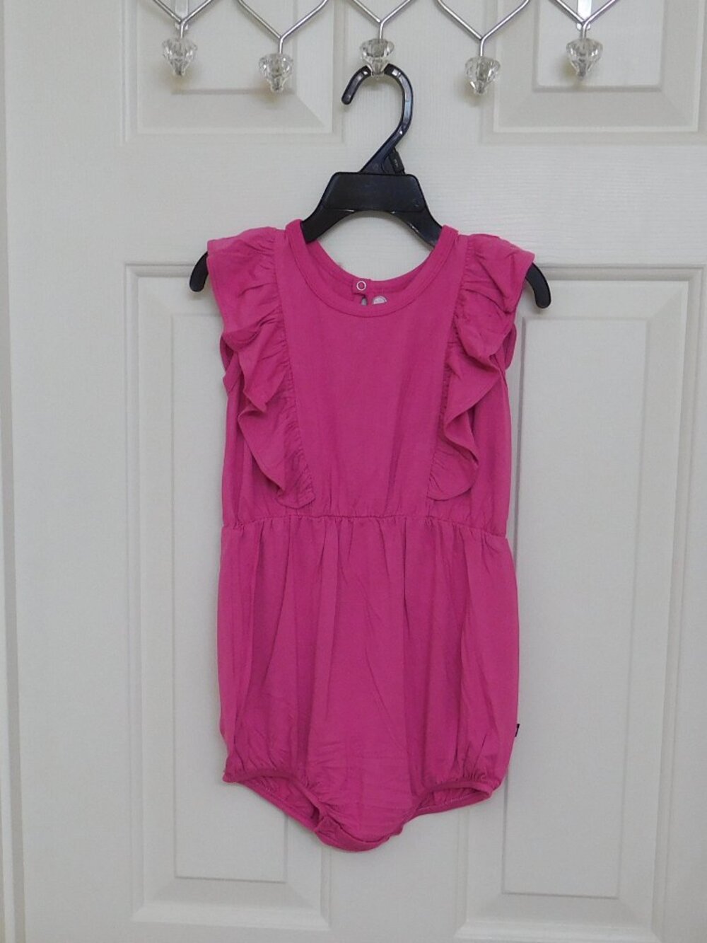 NWT Kyte Baby Raspberry Pink Bubble Romper sz 2t
